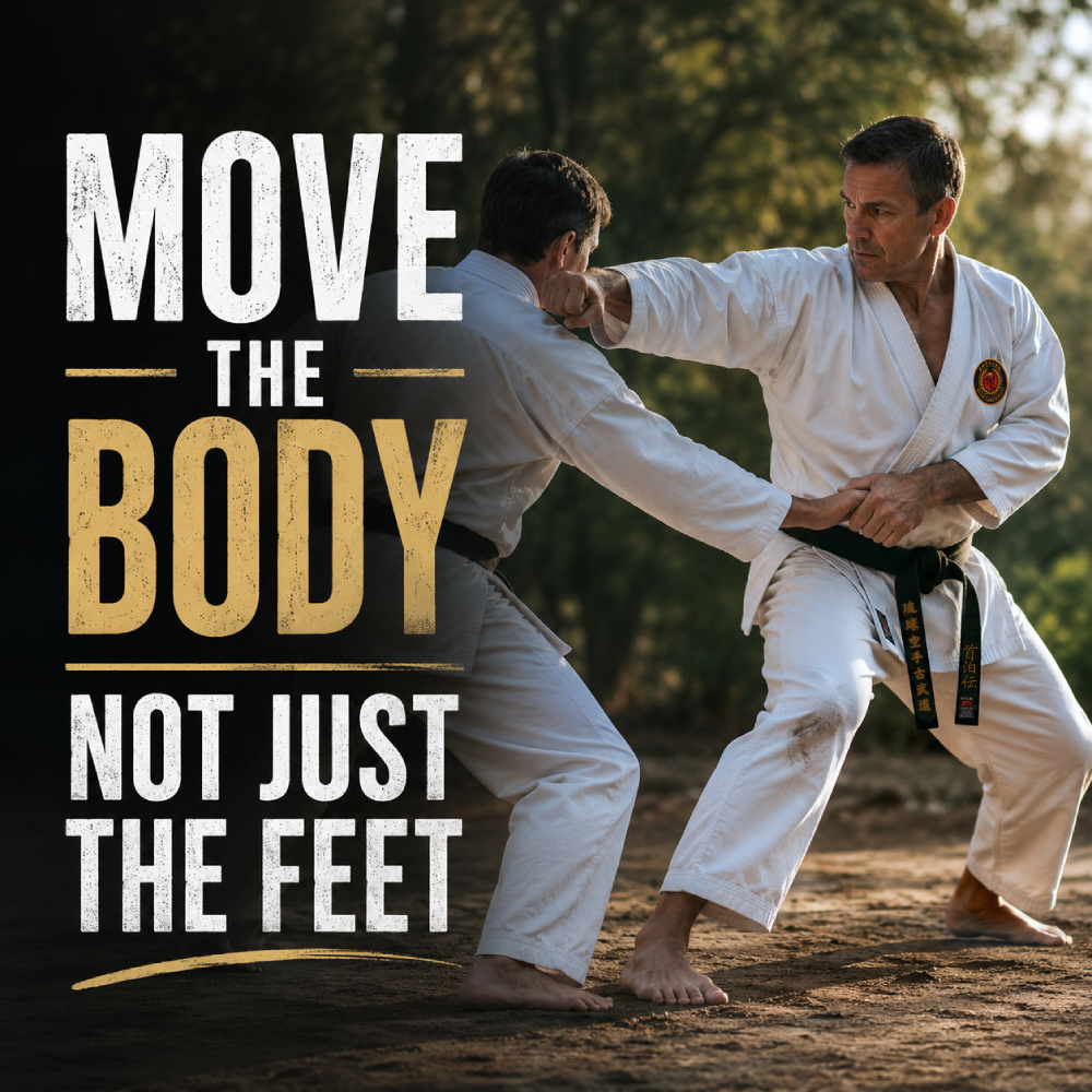 Move the Body, Not Just the Feet