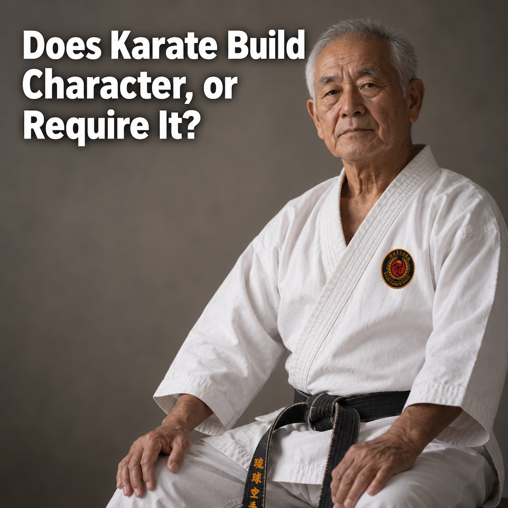 Does Karate Inherently Improve Your Character?